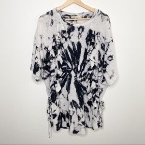 Zara knitted tie dye short dress